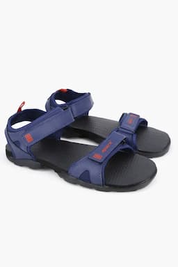Casual Velcro Sandals for Men 0154649BLU