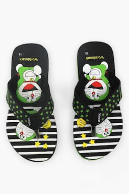 Doraemon Printed Flip Flops for Boys & Girls 0170607YRSBLA