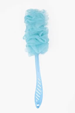 Vivin Long Handle Bath Body Brush Loofa and Shower Sponge (Light Blue) - Pack Of 1  018339LIGBLU