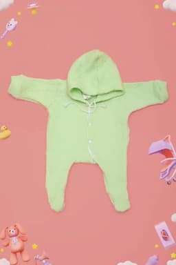 Woolen Sleepsuits for New Born Baby 018981GRE36M