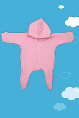 Woolen Sleepsuits for New Born Baby 018981PIN36M