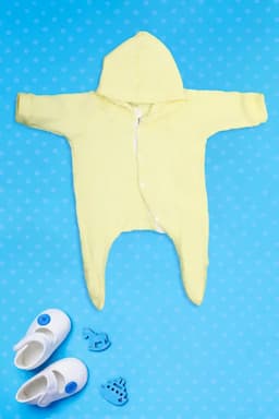 Woolen Sleepsuits for New Born Baby 018981YEL36M