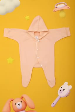 Solid Sleepsuits for New Born Baby 018982ORA36M