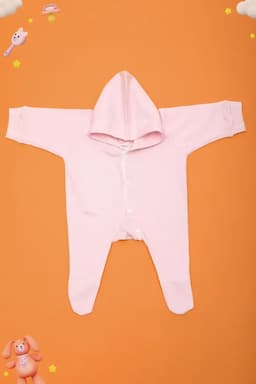 Solid Sleepsuits for New Born Baby 018982PIN36M