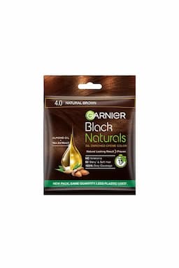 Garnier Black Naturals Oil Enriched Creme Hair Color - 40g 02082440GNATBRO