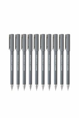 Unomax Ultron Top 2X Ball Pen (Black) - Pack of 10 021151BLAPACOF10