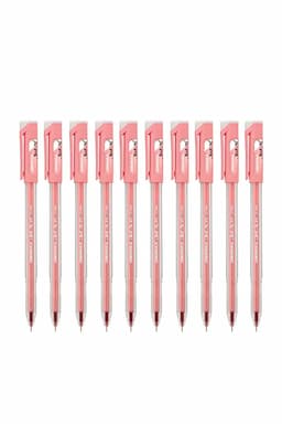 Unomax Jet X 2X Ball Point Pen (Red) - Pack of 10  021152REDPACOF10