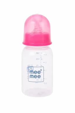 Mee Mee Baby Feeding Bottle (Pink) -125 ml 021347PIN