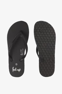 Solid Casual Flip-Flops for Women 0249578BLA