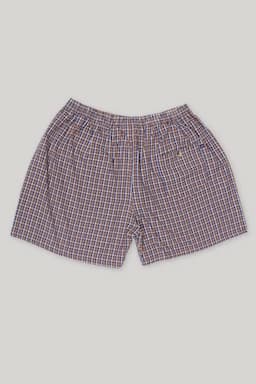 Men's Cotton Checkered Regular Fit Boxers 025876BROXL