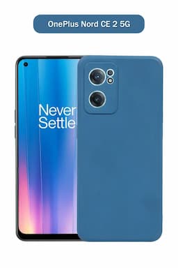 Silicone Solid Soft Back Cover Case for OnePlus Nord CE 2 5G With Full Body Protection and Camera Protection (Teal) 025926ONENORCE25GTEA