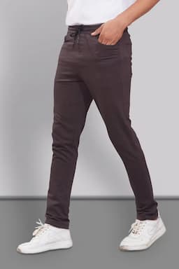 Men's Solid Regular Fit Track Pants  028562DARGREXXL