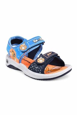 Tom & Jerry Printed Velcro Sandals for Kids 0287901BLU
