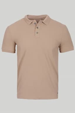 Men's Cotton Polo Neck Casual T-shirt 02892644CRE2