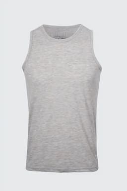 Cotton Solid Tank T-shirt for Men 02892844LIGGRE