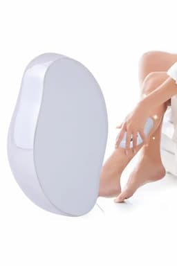Crystal Hair Remover for Painless Hair Removal (Silver Light) - Pack of 1 029087SIL(LI