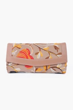 Floral Embroidered Elegance Clutch for Women 029414LIGBRO