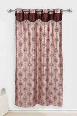 Polyester Printed Door Curtain, Kalai Cotton - 7x4 Feet (Approx) 029989DOO(7FEEBRO