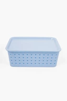 Plastic Multipurpose Basket - 22 Cm 031858LIGBLUPLA