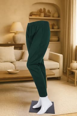 Cotton Solid Kurti pant for women 0327955XLBOTGRE
