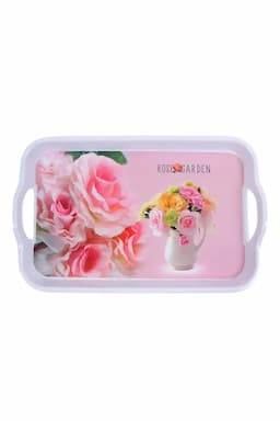 Dinesmart Melamine Serving Tray - 28 CM 033987LIGPIN1
