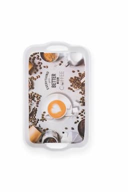 Dinesmart Melamine Serving Tray - 28 CM 033987WHI1