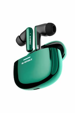 Nu Republic Epic X4 In Ear TWS Earbuds with 52 Hrs Playtime, Dual Mode, ENC Technology, Dual Mic (Green Envy) 034525EPIX4GREENV