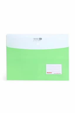 Snap Button Utility Folder (FC Size) - Green 034846GREPACOF1