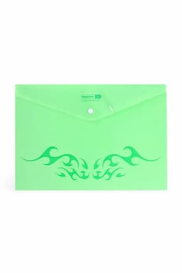 Button Type File Folder (FC Size) - Green 034850GREPACOF1