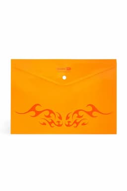 Button Type File Folder (FC Size) - Orange 034850ORAPACOF1