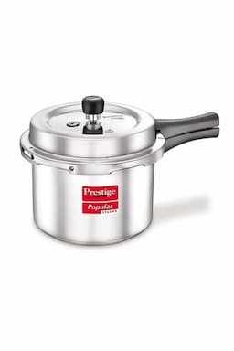 Prestige Popular Svachh Aluminium Spillage Control Pressure Cooker - 3 Ltr 034945SIL3LTR