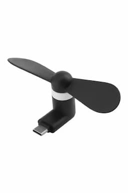 Type-C Personal USB Mini Fan for Android Cell Phones (Black) 035126BLA