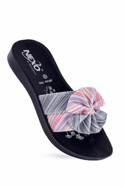 Girl's Bow Knot Comfort Slides 0355594PEA